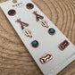 Western Theme 5 for 1 Earring Set