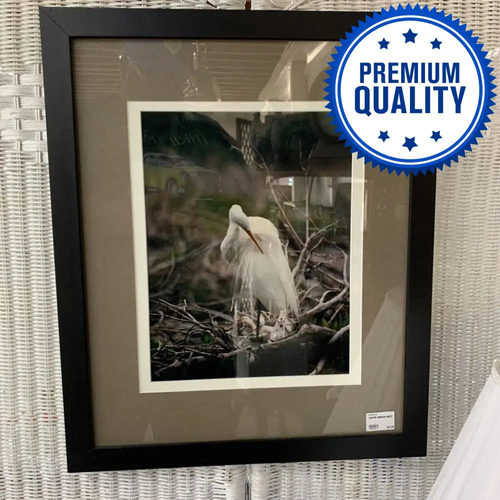 WHITE HERON NEST-Thriftique Marketplace