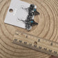 Wild Bull Skull Earrings - 1 1/2 inch drop