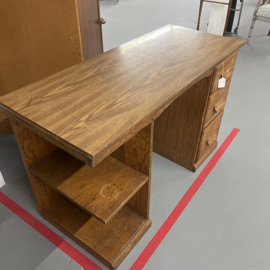 WOOD DESK-Thriftique Marketplace