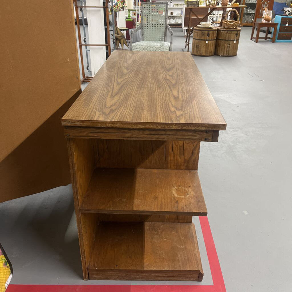 WOOD DESK-Thriftique Marketplace