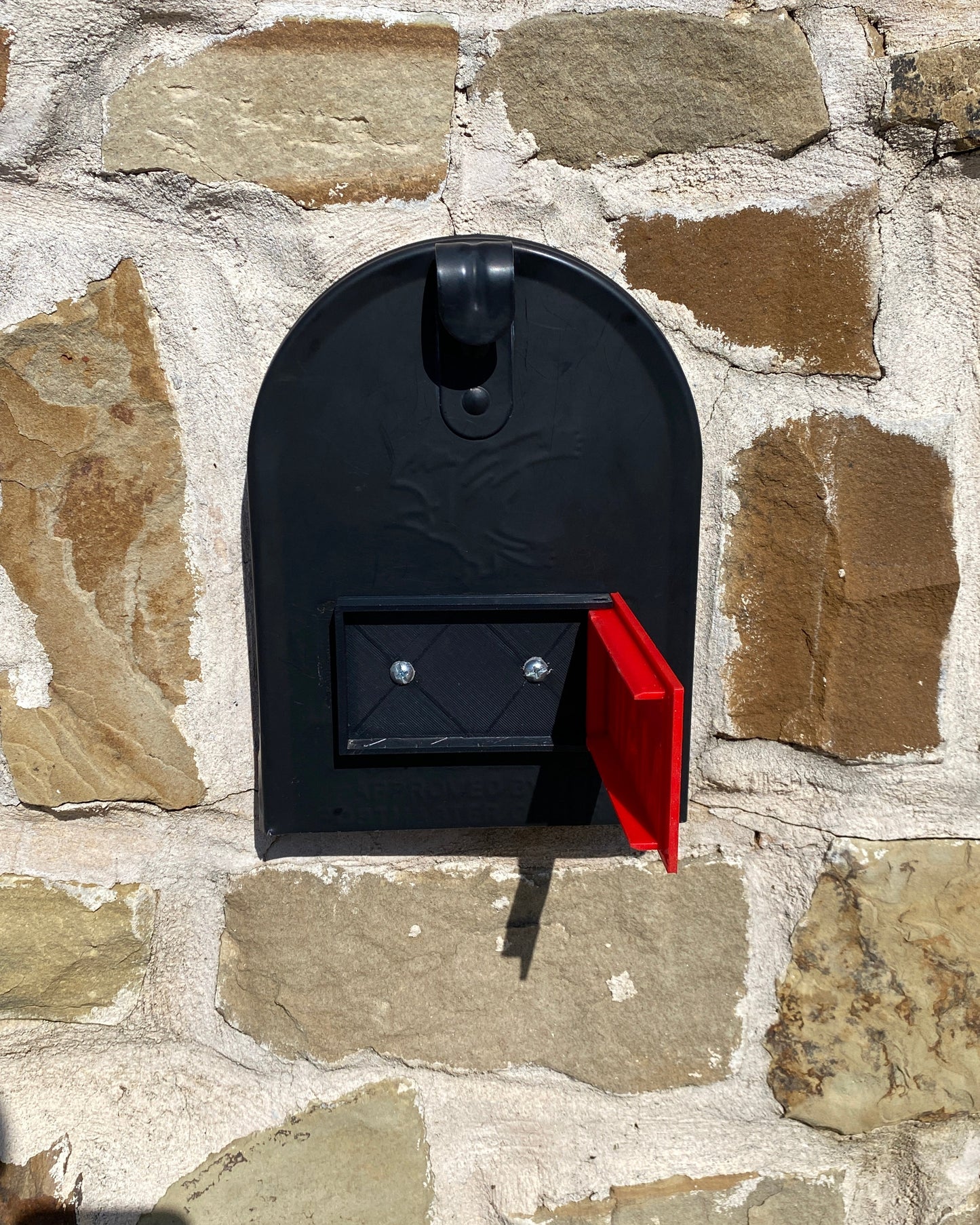 TEXAS STAR MAILBOX FLAG - DURABLE & EASY INSTALL FOR STONE & BRICK